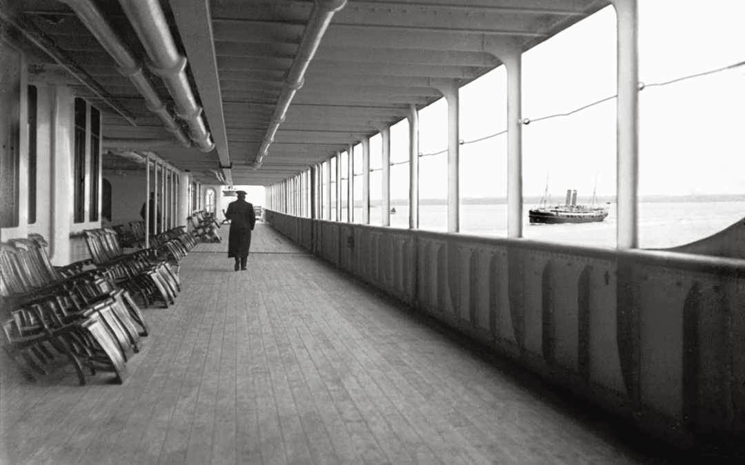 Titanic A Deck by Francis Browne